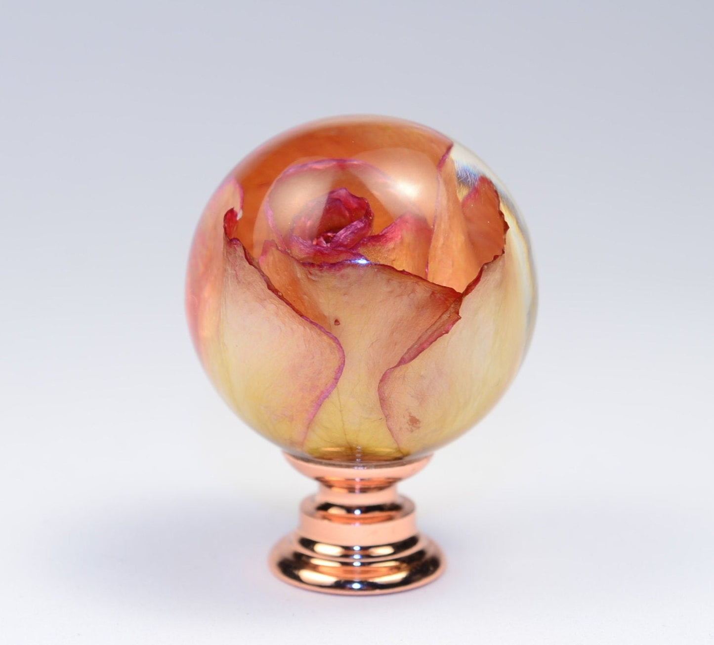 Real Tea Rose Resin Drawer Knobs Kitchen Cupboard Knob Handmade Cabinet Door Knob Furniture Door Knob Unique Door Pulls