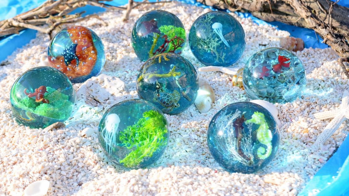 Ocean Resin Cabinet Knob