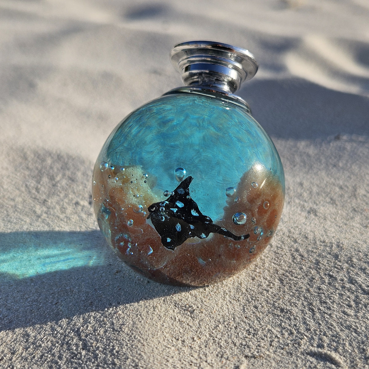 Stingray Resin Cabinet Knob – Ocean Inspired Drawer Handle