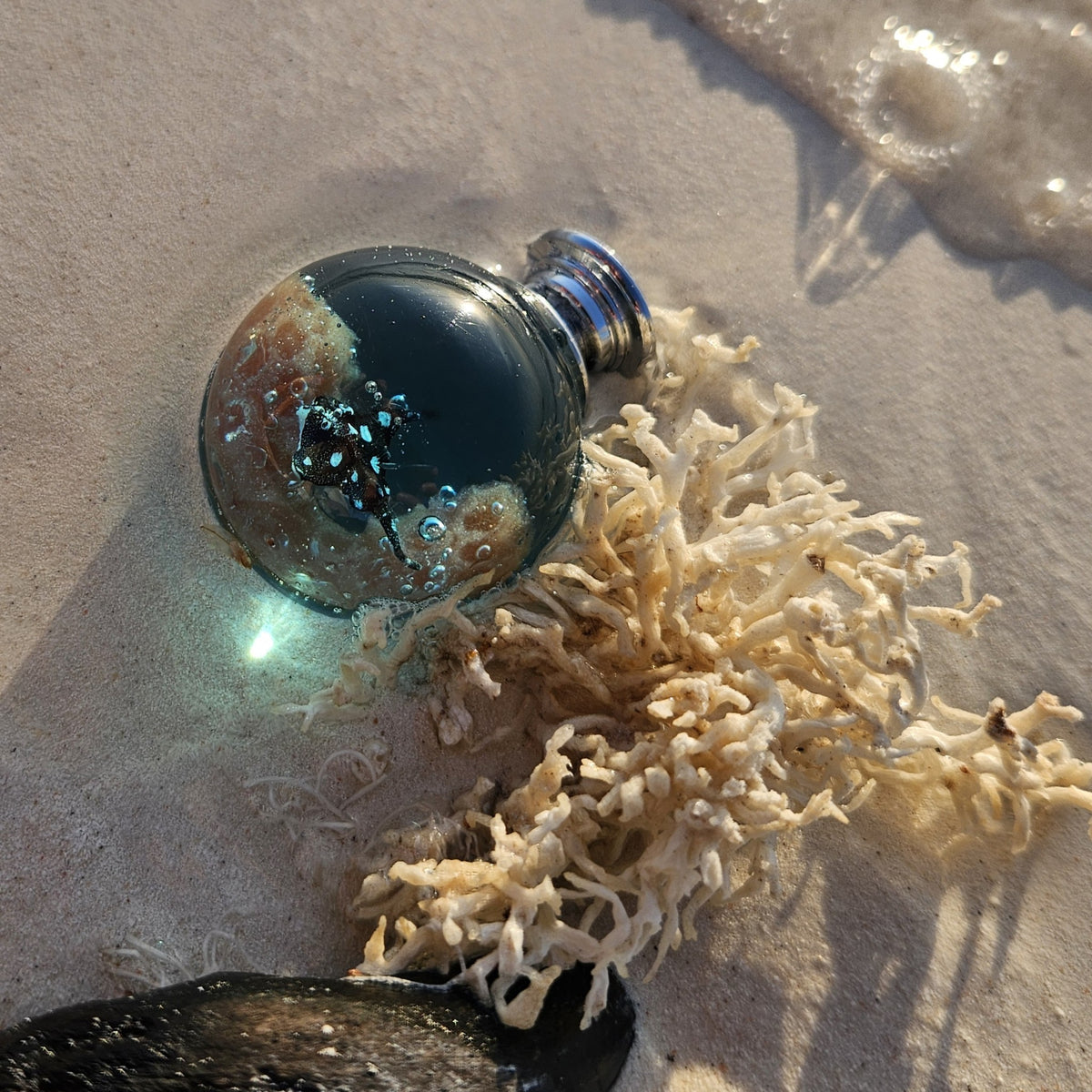 Stingray Resin Cabinet Knob – Ocean Inspired Drawer Handle