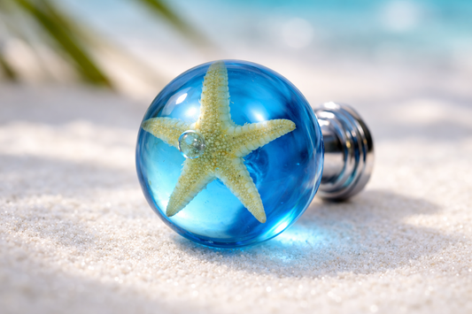 Starfish Resin Knob – Ocean Inspired Cabinet Hardware