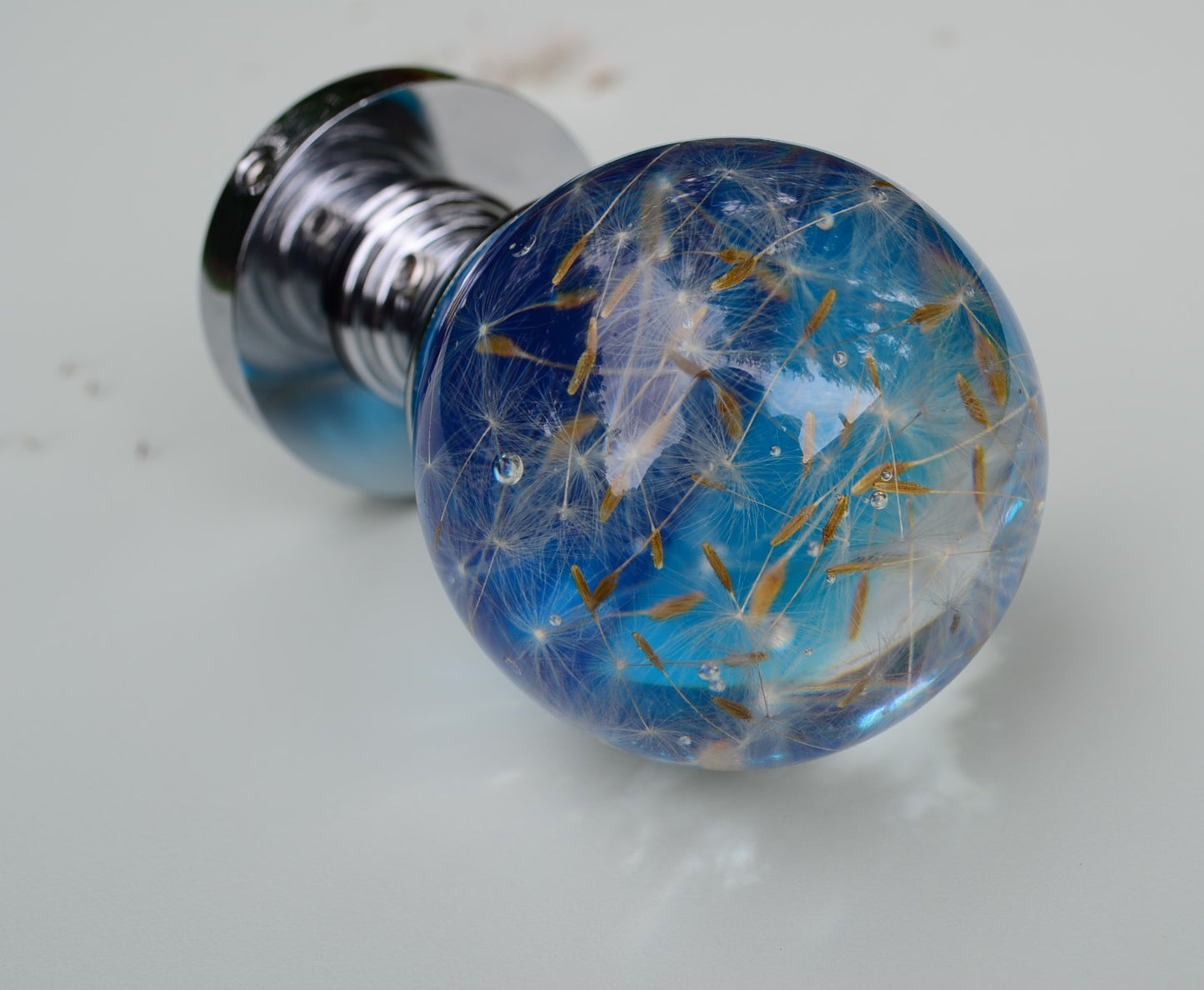 Botanical Resin Door Knobs – Dreamcatcher Edition Handmade Internal Door Handles | Boho Luxury Decor