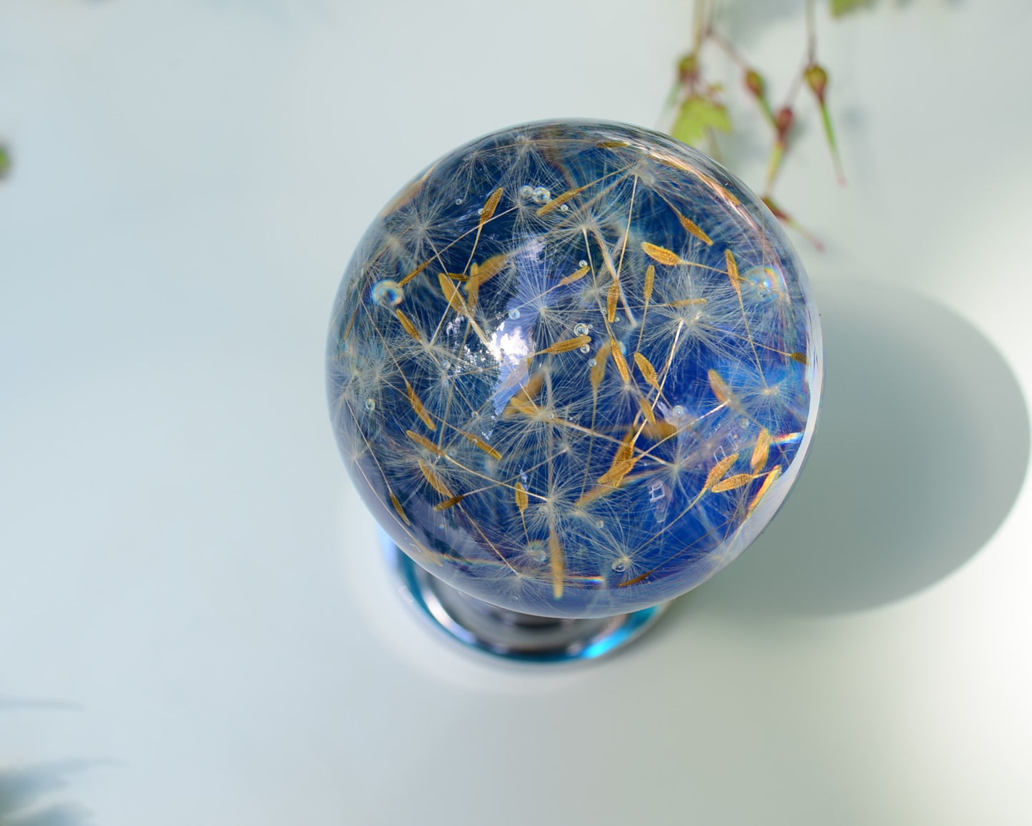 Botanical Resin Door Knobs – Dreamcatcher Edition Handmade Internal Door Handles | Boho Luxury Decor