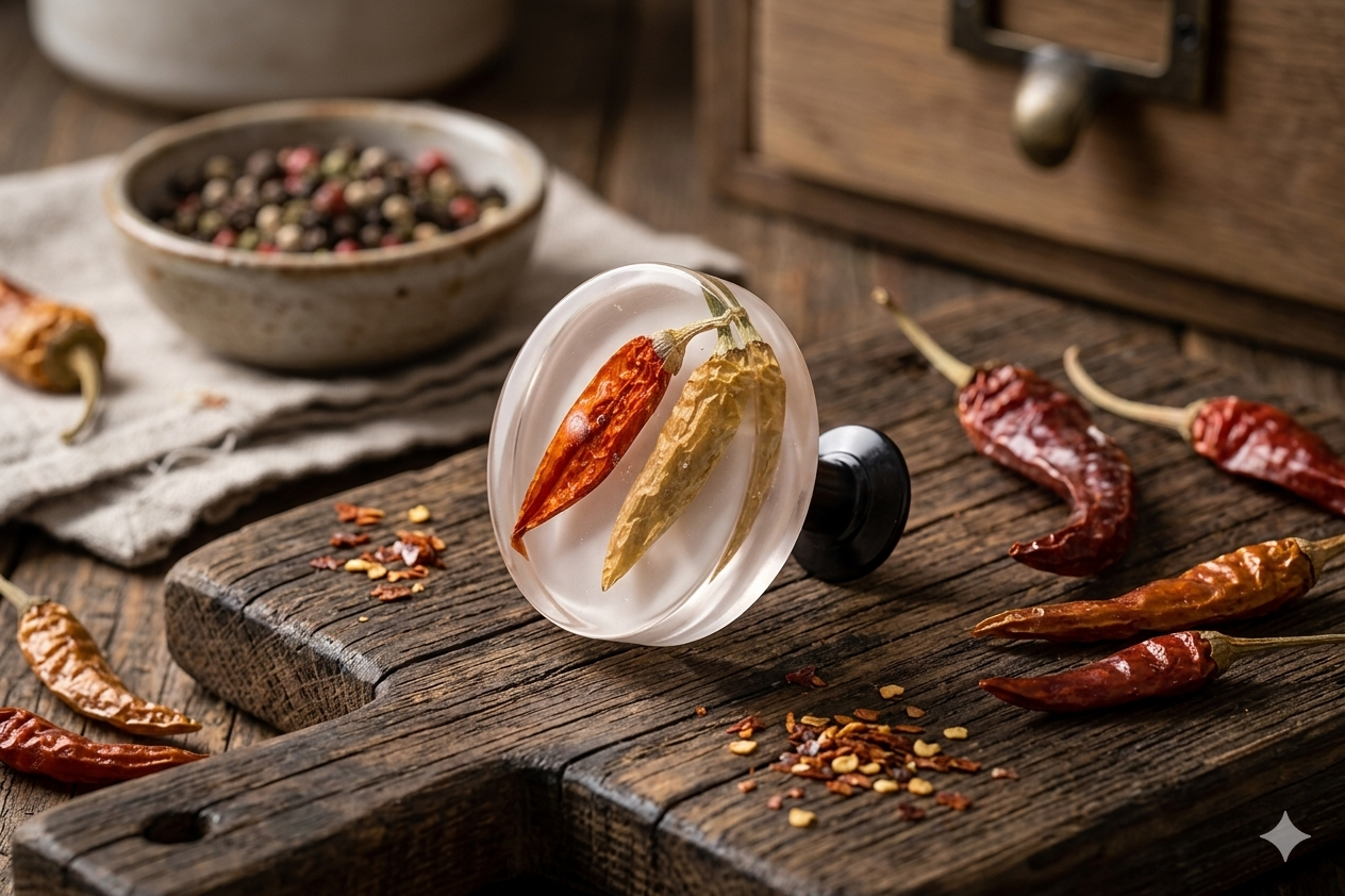 spice resin cabinet knob mini earth wonders