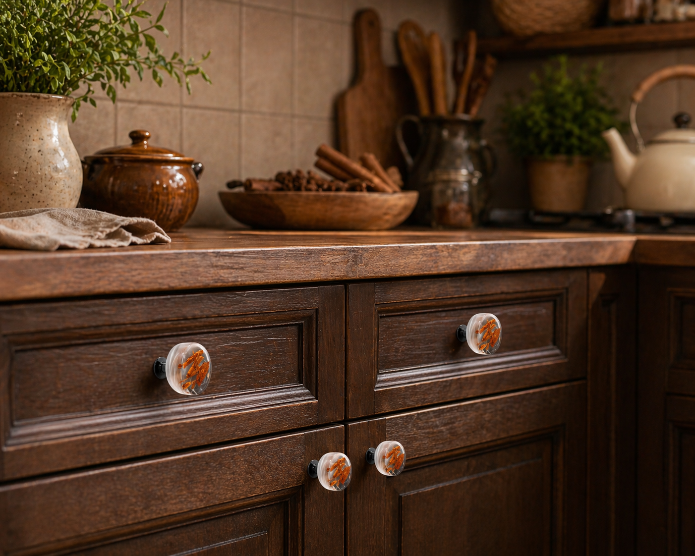 spice resin furniture knob mini earth wonders